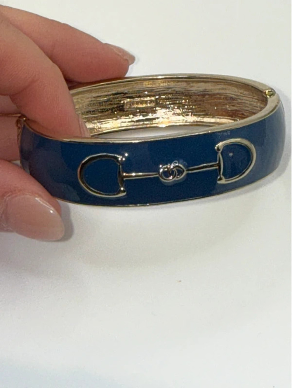 Fornash equestrian inspired bangle bracelet